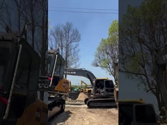 حفاری Vovlo EC240 استفاده شده آماده بارگیری است